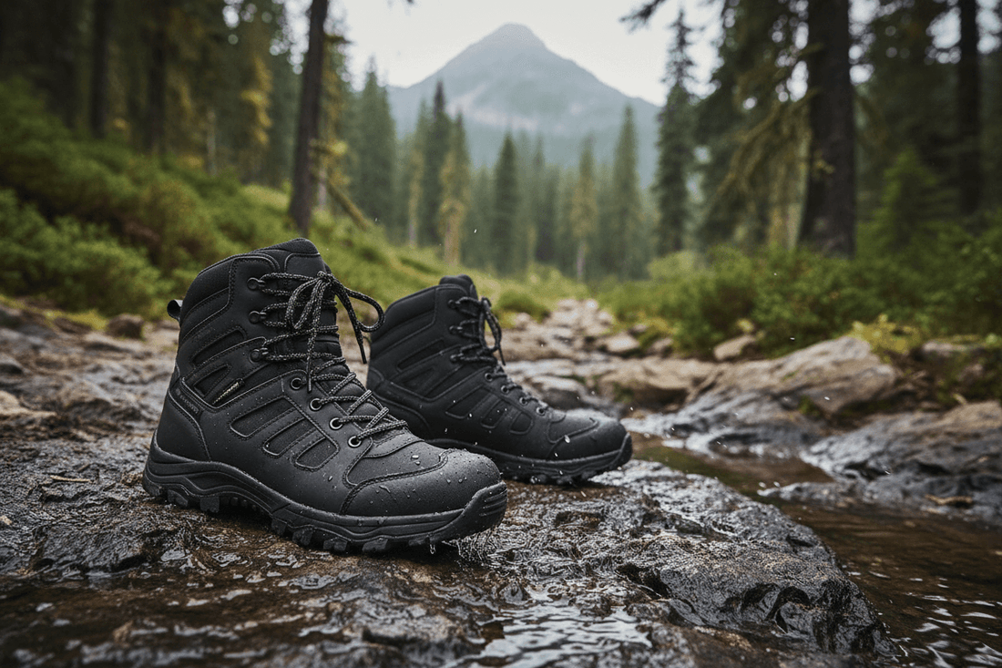 Bota Tática Masculina Impermeável em ambiente natural - Como Escolher a Bota Tática Masculina Impermeável Ideal