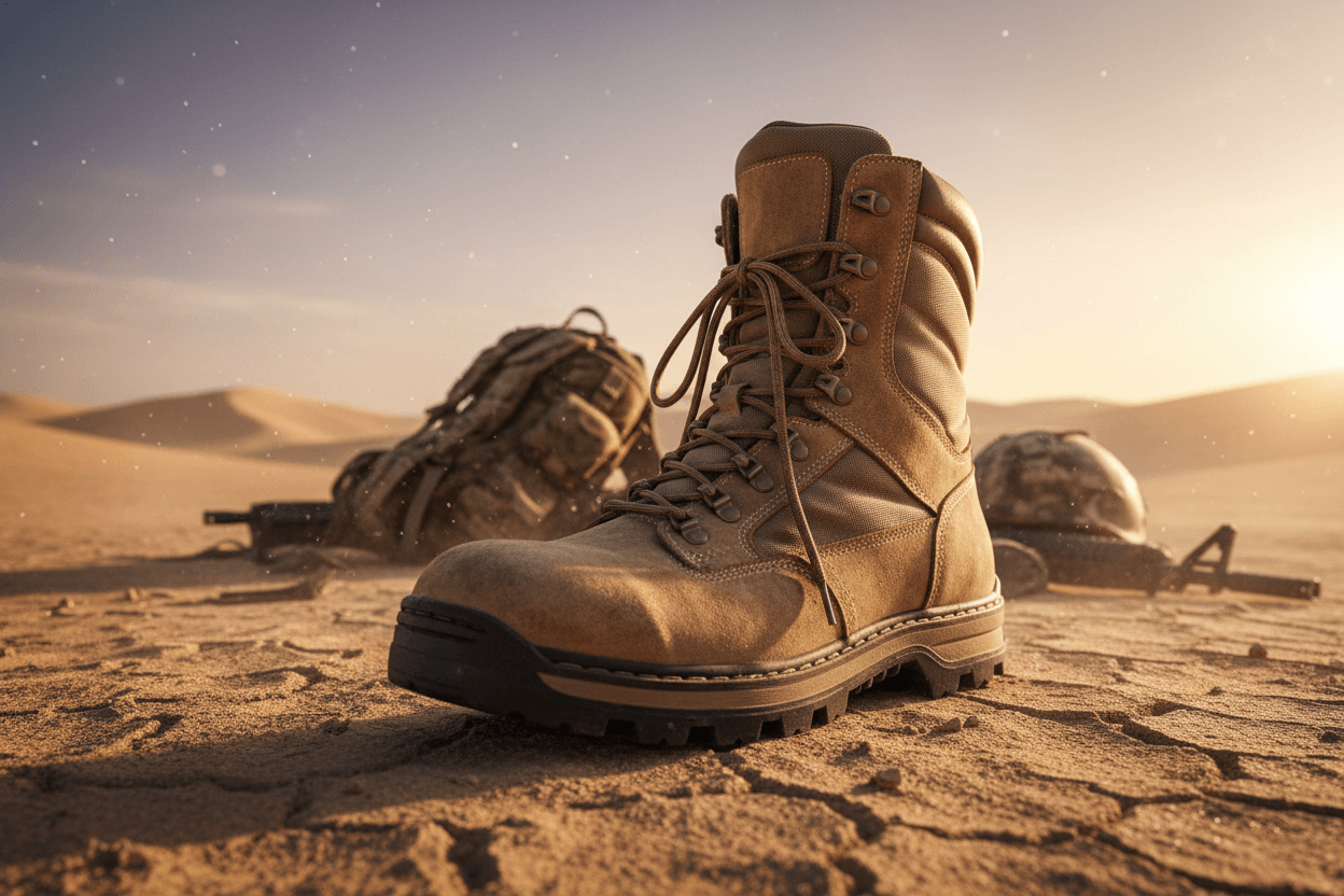 Coturno desert: história e uso no ambiente tático - ThaBel