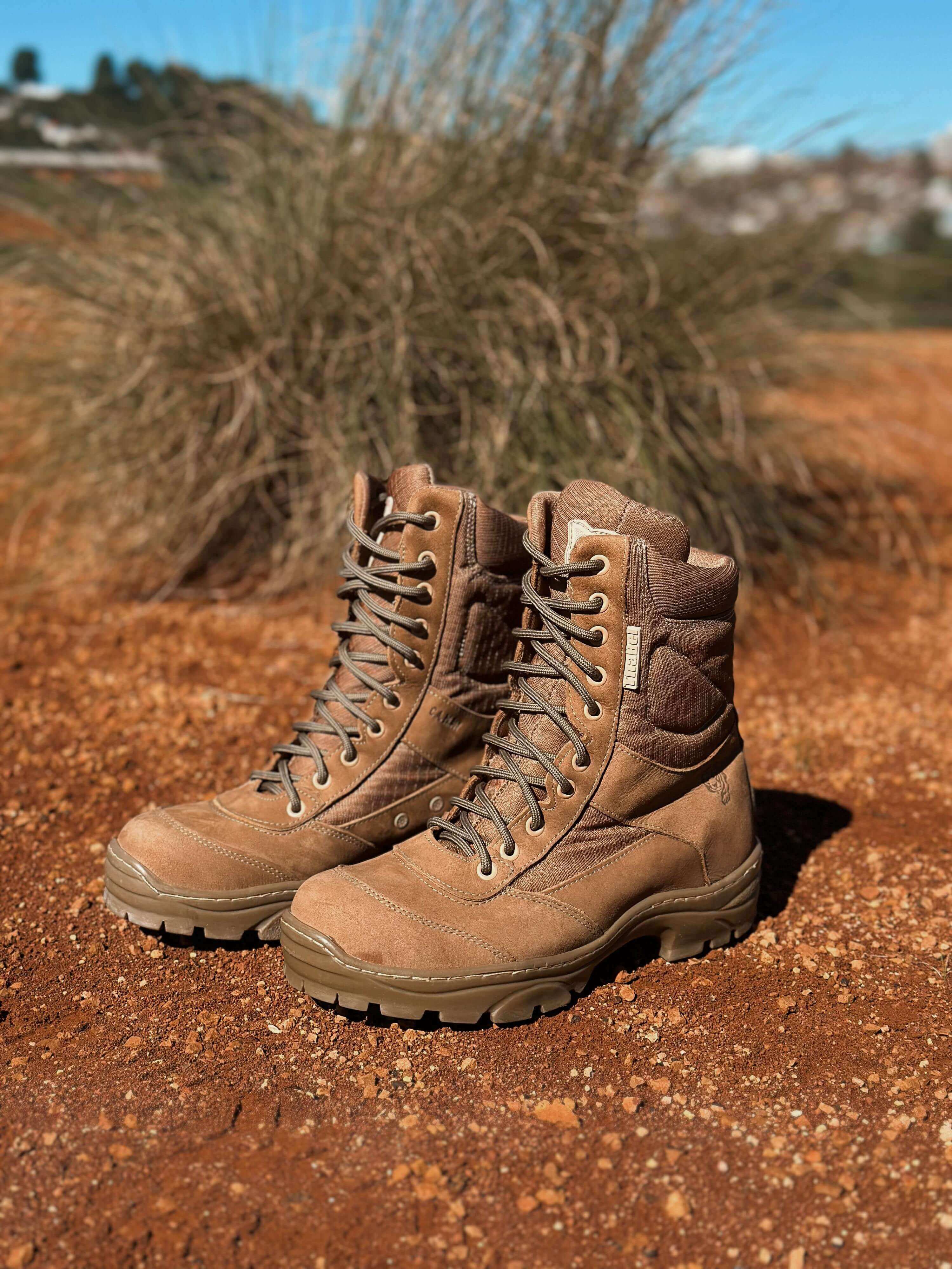 Bota Invader: Novo Padrão do Exército em Calçado Tático em ambiente natural