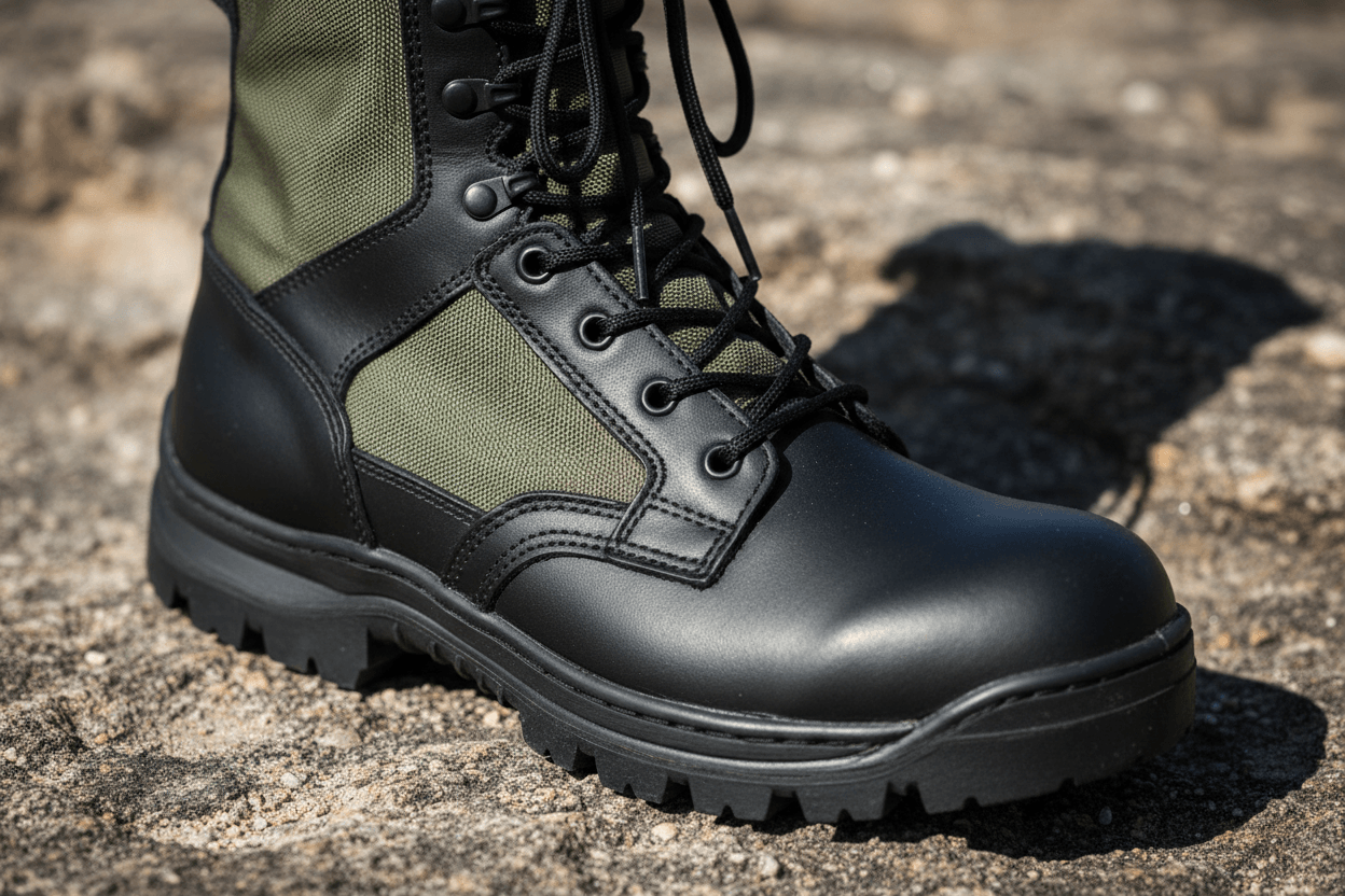 Coturno militar para uso profissional: o que analisar antes de comprar