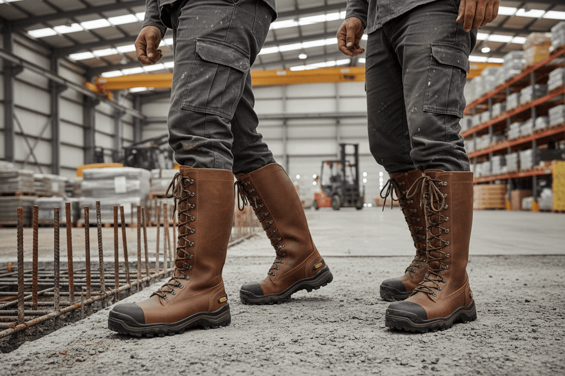 Botas de segurança cano longo: proteção máxima para quem enfrenta riscos