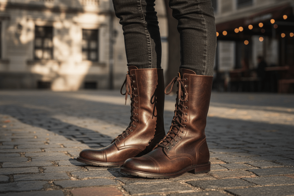 Bota masculina de couro cano alto: por que é a melhor opção