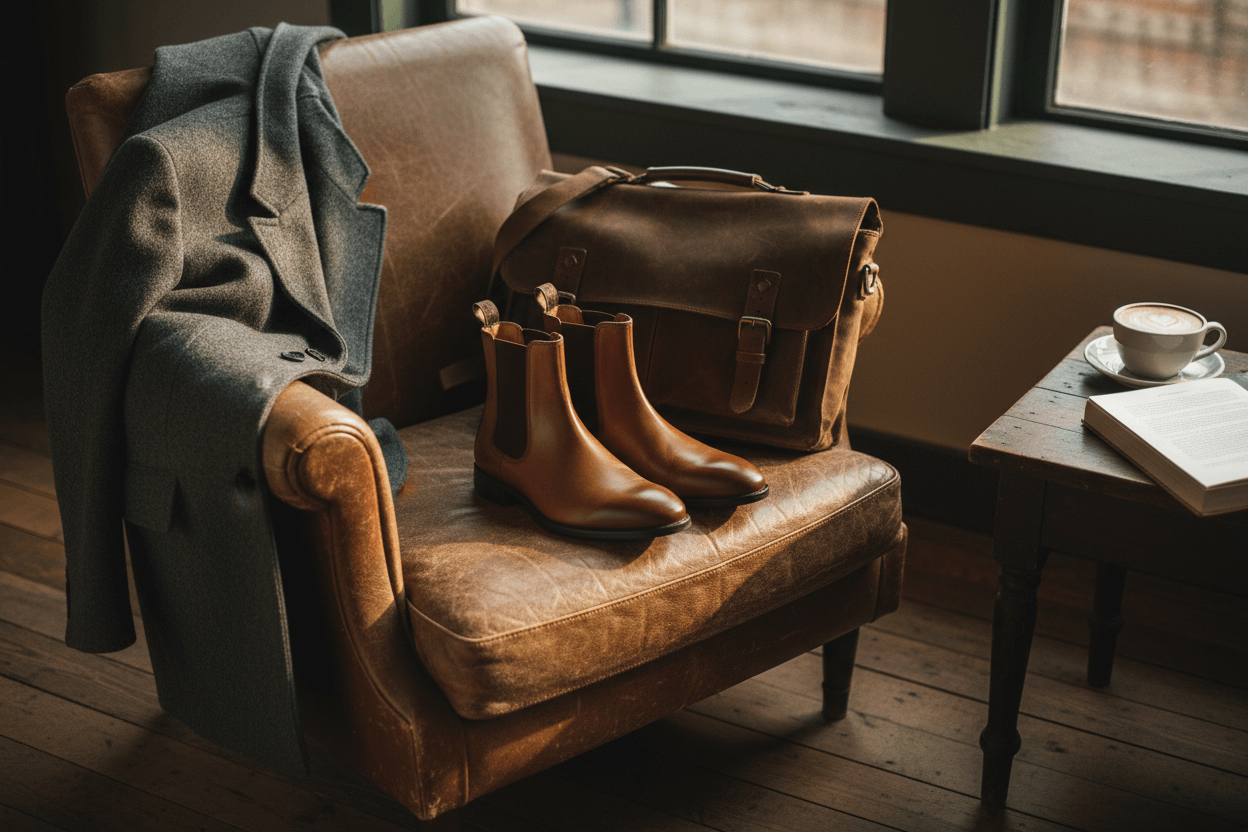 Bota chelsea masculina: estilo, versatilidade e conforto