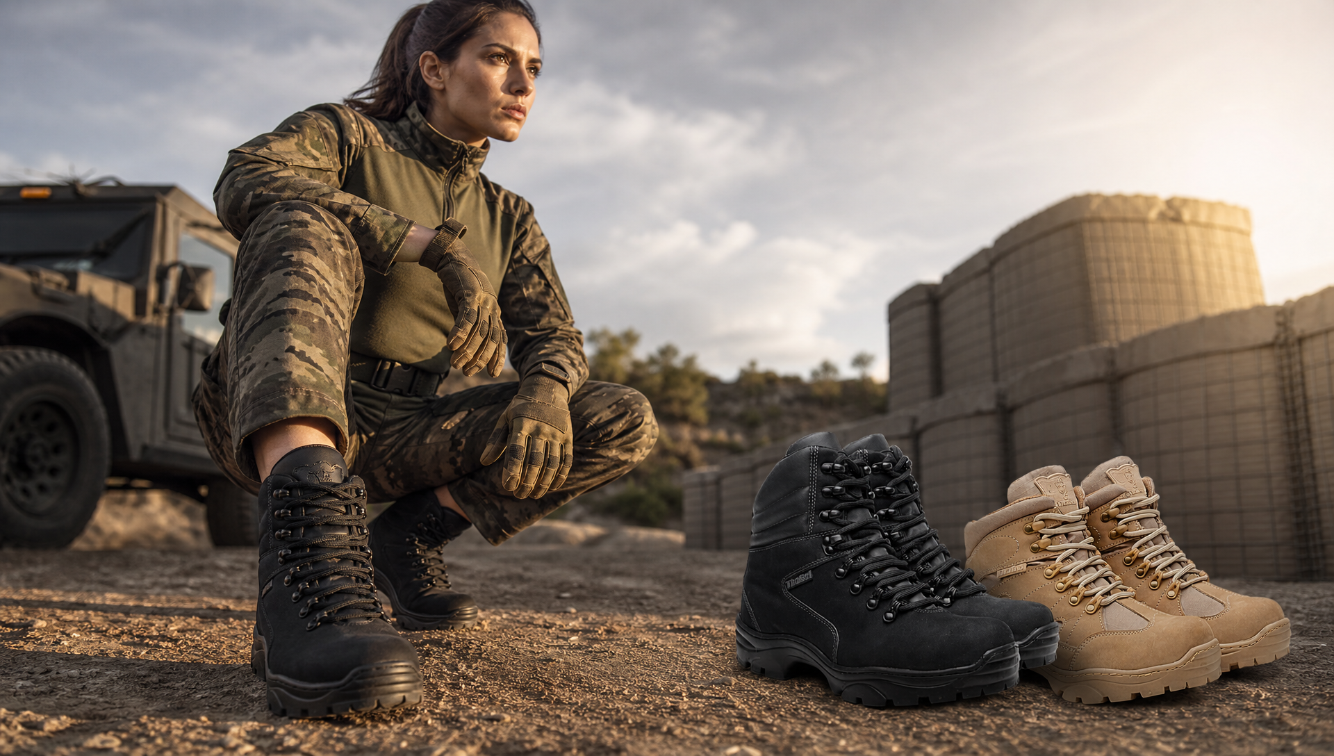 Bota Tática Feminina: Estilo e Resistência