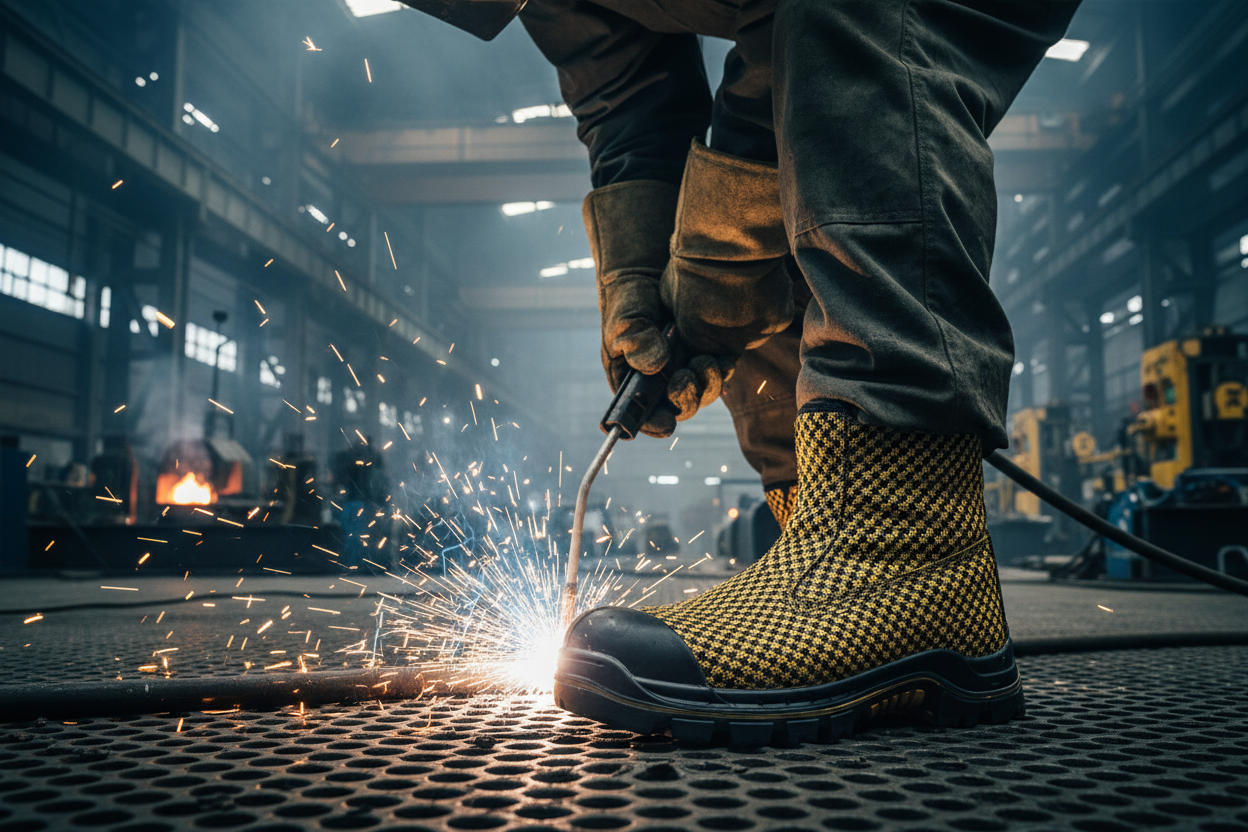 Bota de segurança kevlar: quando usar esse material