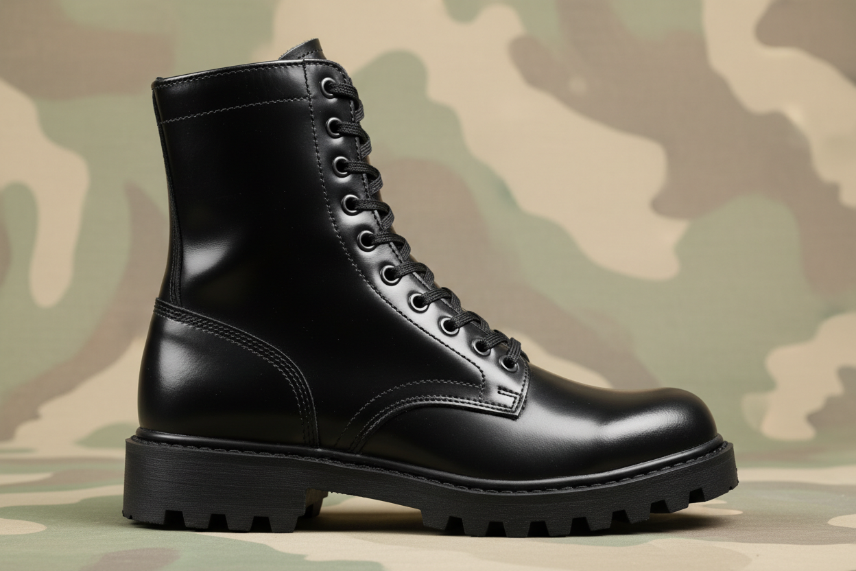 Coturno padrão Exército Brasileiro: o que exige a regulamentação?