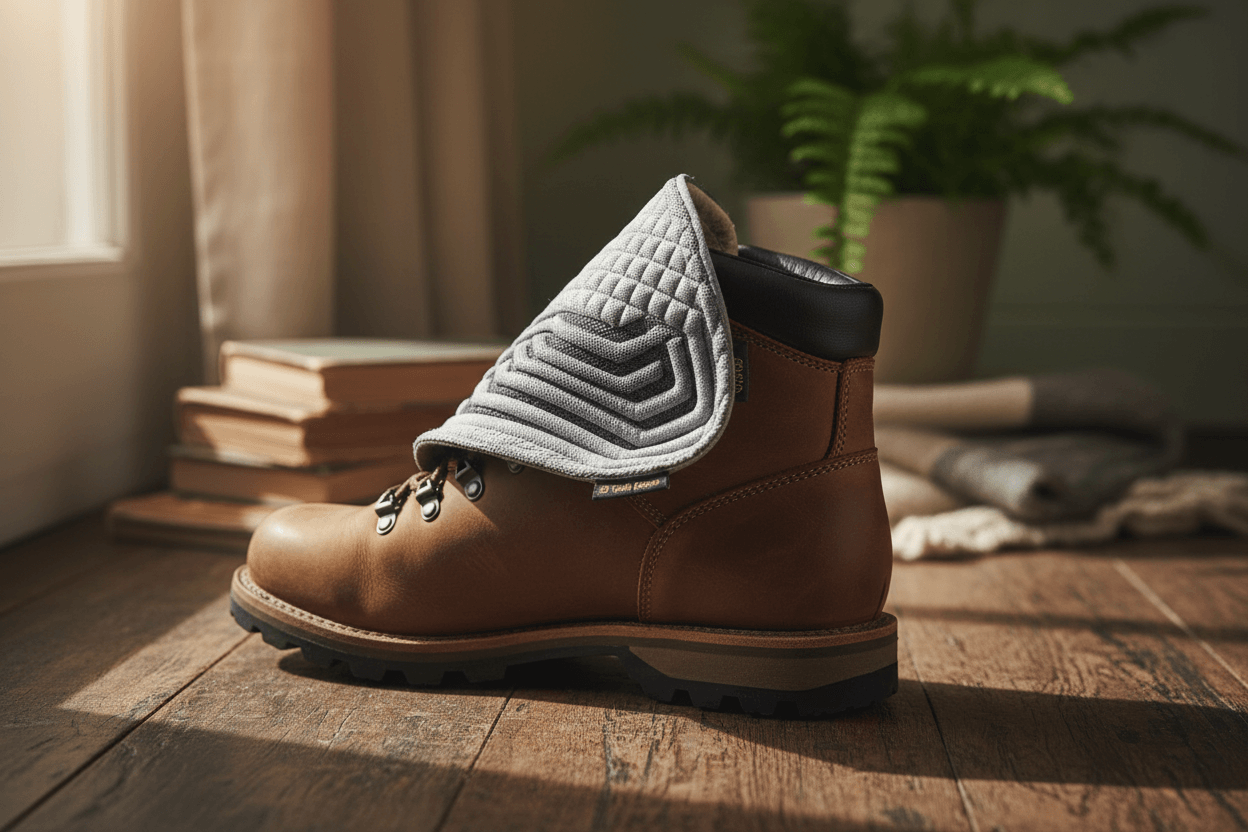 Forro tridimensional em botas: o que é e para que serve - ThaBel