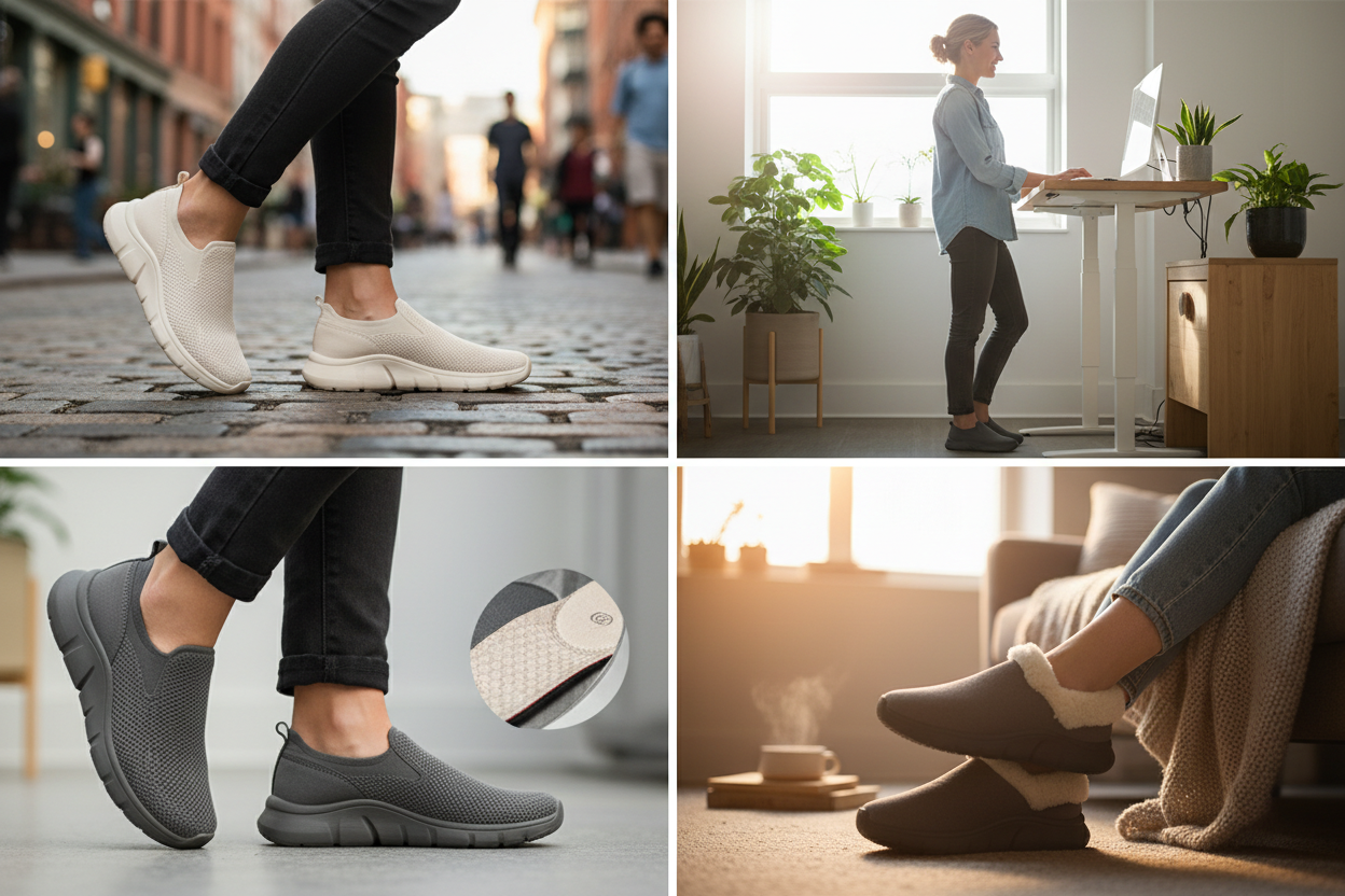 Importância do Conforto em Calçados no Dia a Dia