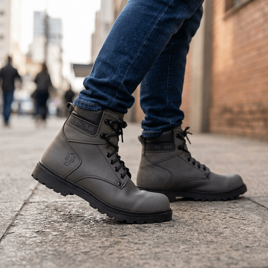 Bota de Trabalho Masculina Thabel WorkBel Anti Perfuro Chumbo com CA em uso urbano.