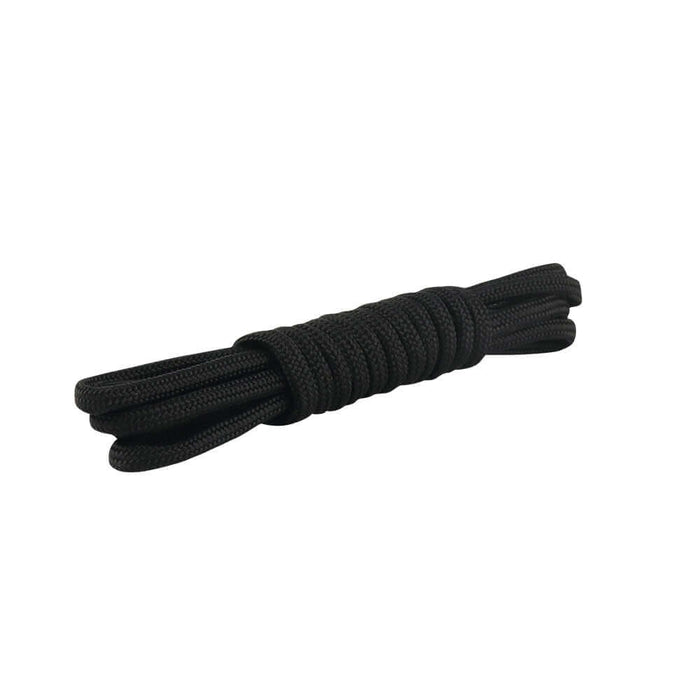 Cadarço para Botas e Sapatos - cadarços premium em preto para estilo e durabilidade.