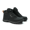 Bota Masculina de Couro para Trabalho e Trilha ThaBel Hunter Preta com CA (Pré-venda: envio após 30/09)