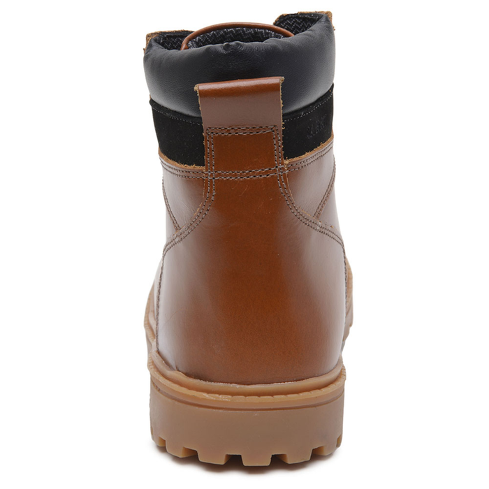 Bota Work Masculina Thabel WorkBel Anti Perfuro Conhaque com CA - Botas ThaBel