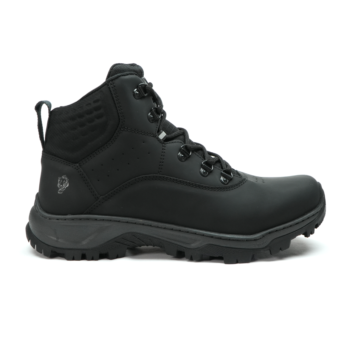 Bota de Trilha Masculina ThaBel Hero Couro Crazy Horse Preta com CA