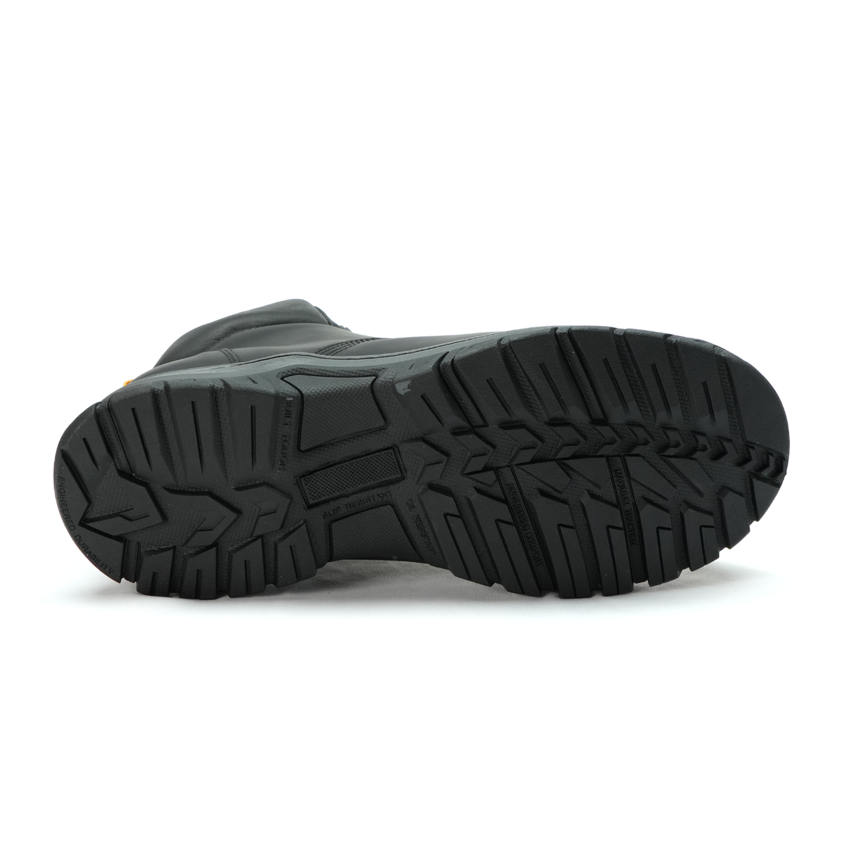 Bota Masculina de Couro para Trabalho e Trilha ThaBel Hunter Preta com CA - solado de borracha vulcanizada tratorado