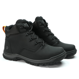 Bota de Trabalho e Trilha Masculina Couro Hunter Preta com CA