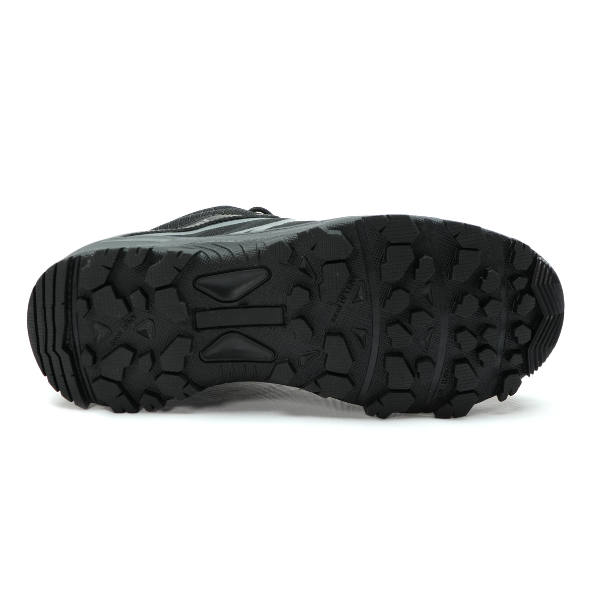 Sola da Bota de Trilha Masculina Leve ThaBel Land Trail Nylon Preta com CA
