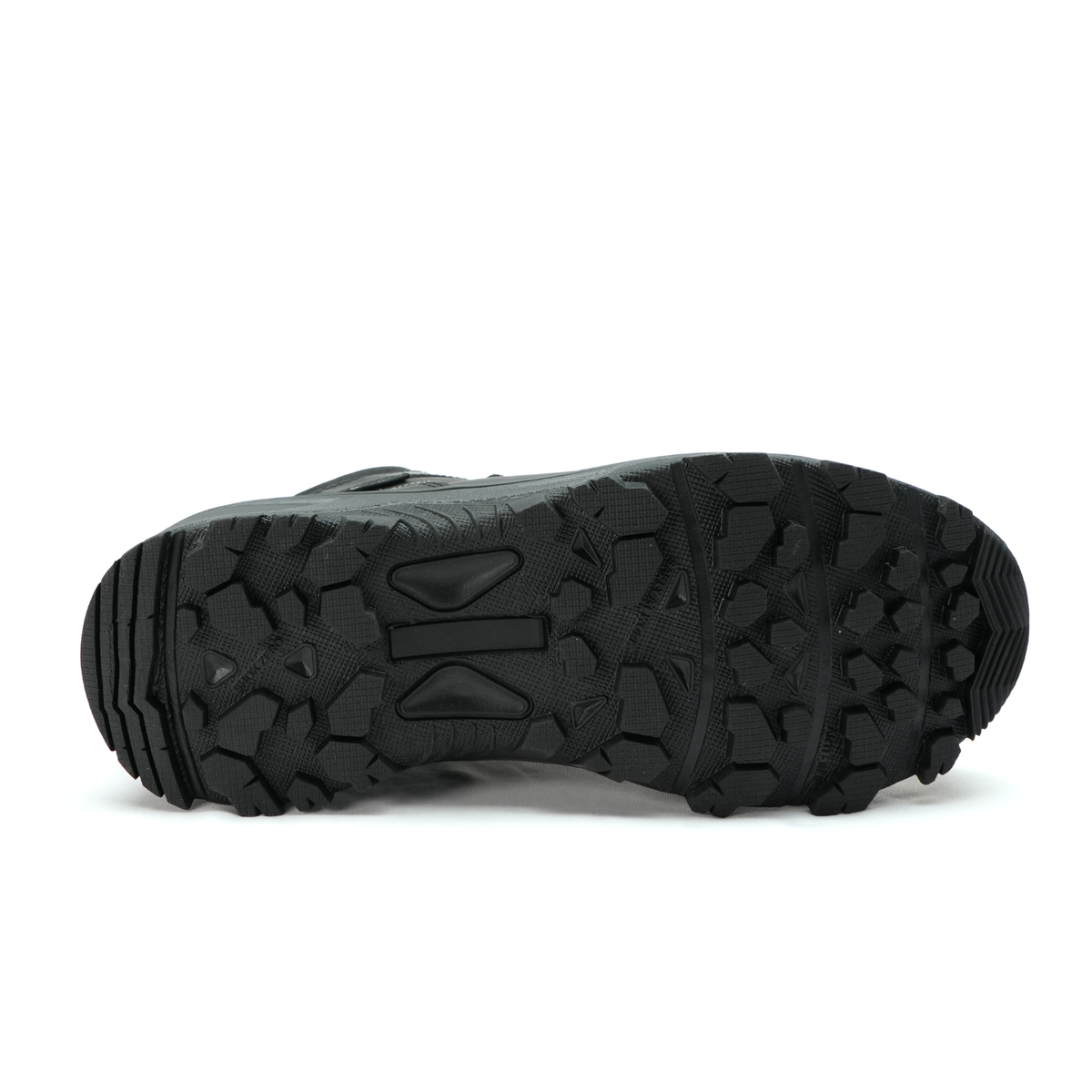 Bota Impermeável Masculina ThaBel Poseidon Trilha e Trabalho Preta com CA - solado detalhes.