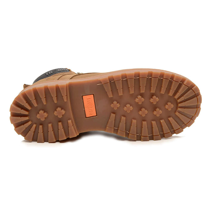 Sola de borracha da Bota para Trabalho Thabel WorkBel Anti Perfuro Coyote com CA, ideal para segurança e conforto.