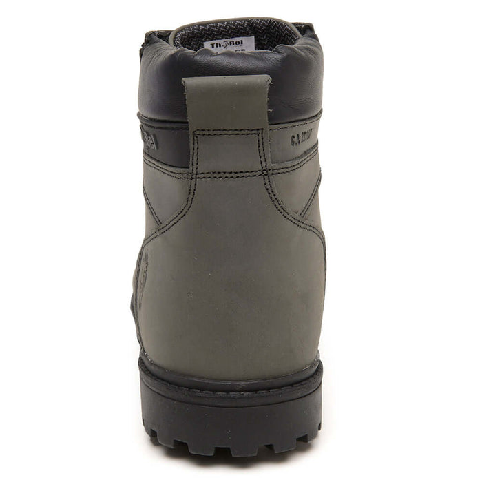 Bota Masculina Thabel WorkBel Anti Perfuro Chumbo com CA vista traseira, bota de trabalho tática resistente e confortável.