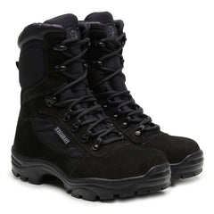 Bota Militar Masculina ThaBel Alfa Anti Perfuro Preto com CA