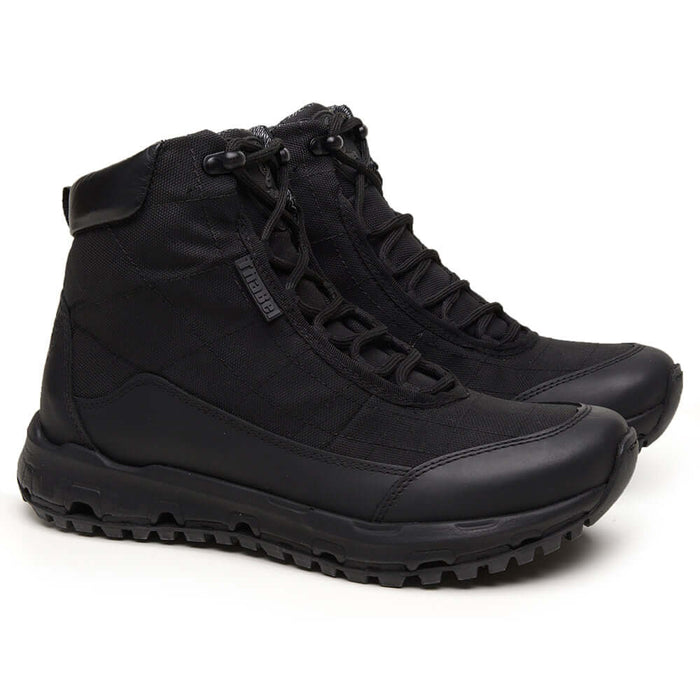Bota de Trilha Masculina ThaBel Hiker Pro Impermeável Preta, bota tática resistente, coturno militar e calçado masculino de alta performance.