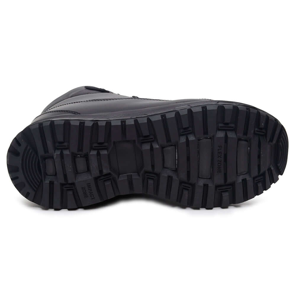 Sola da Bota Masculina Dry Steep ThaBel Impermeável Preta, bota tática e resistente para aventura e trabalho.
