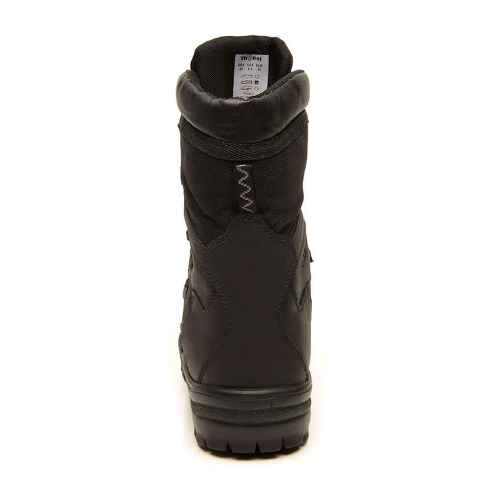 Coturno Militar Masculino Impermeável Anti Perfuro ThaBel Patrol Preto com CA vista traseira