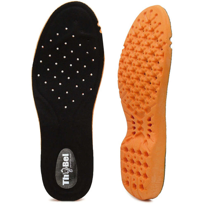 Palmilha De Gel Anatômica Confortável com Amortecimento, ideal para tênis, botas e coturnos, oferecendo conforto e absorção de impacto.